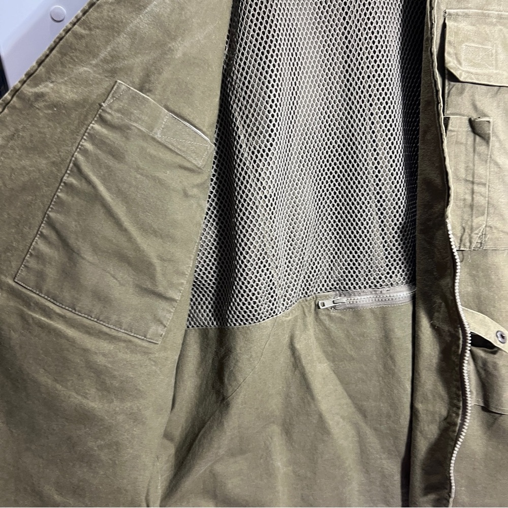 Rothco Outback Vest Men’s Large Green Hiking Hunting Safari Utility Carg… - Picture 7 of 10